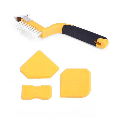 

4pcsset Caulking Grouting Sealant Silicone Finishing Cleaning Tool Kit