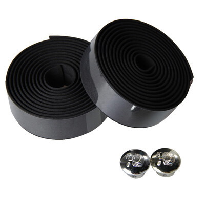 

2PCS Cycling Road Bike Sports Cork Handlebar Tape 2 Bar Plug
