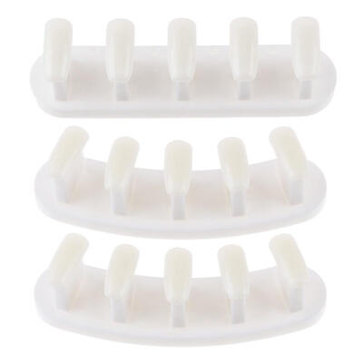 

3 in 1 Nail Holder Practice Training Display Stand with 15pcs Nail Tips