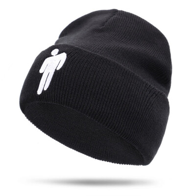 

Embroidery Cotton Casual Beanies For Men Women Winter Spring Knitted Skullies Beanie