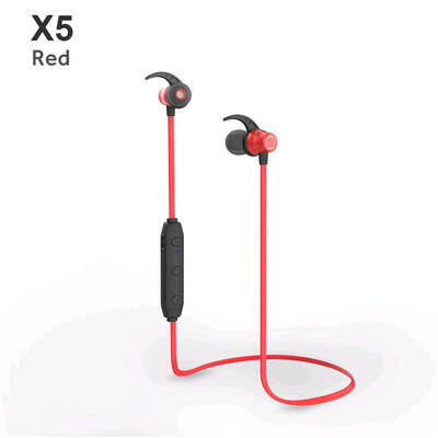 

X5 Wireless Bluetooth Earphone Waterproof Stereo Headset Neck-mounted In-ear Headphone With Microphone For Outdoor Sports
