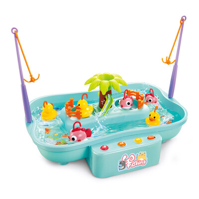 

Rotating Electric Music Light Fishing Education Toy Set