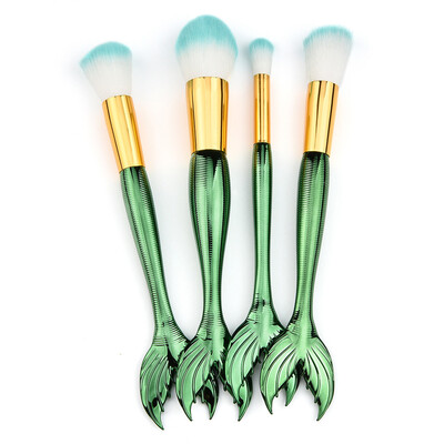 

〖Follure〗4 Pcs Make Up Foundation Eyebrow Eyeliner Blush Cosmetic Concealer Brushes