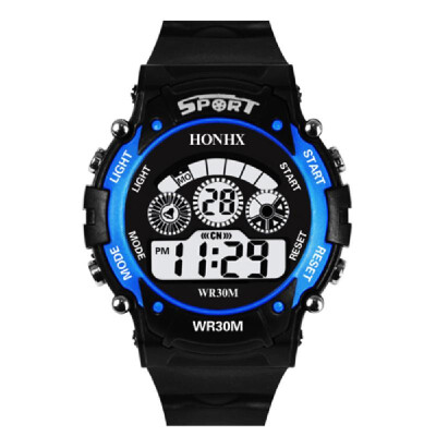 

Children Digital Watch Waterproof Outdoor LED Luxury Alarm Date Sports Students Automatic Mechanical Gift Multifunction Wristwatch