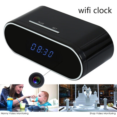 

WIFI Network IP P2P SPY Hidden Clock Camera IR Night Vision Mini Camera DVR