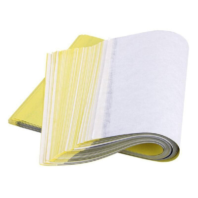 

100 Sheets A4 Transfer Stencil Paper Tattoo Practice Skin for Tattoo Needle Machine