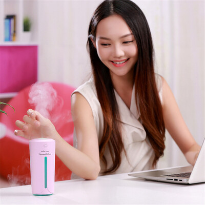 

〖Follure〗USB Car Humidifier Air Filter Freshener 7 Color Mood Light For HomeOfficeCar