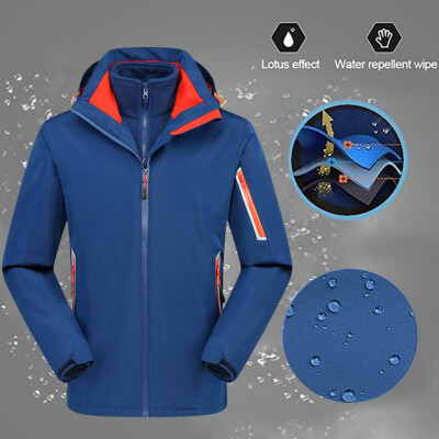 

Toponeto Men Winter Hooded Softshell Windproof Waterproof Soft Coat Shell Jacket