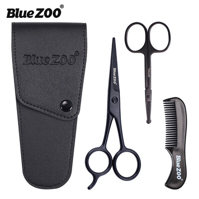 

〖Follure〗3 PCS Professional Beard Tool with Comb for Men Mustache Beard Repair Set