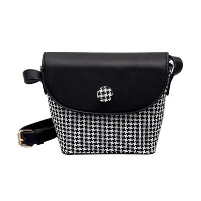 

Fashion Teenage Girls PU Leather Hit Color Shoulder Bags Mini Crossbody Bag