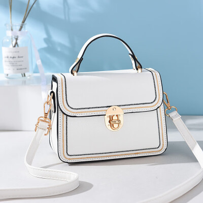 

2019 spring new single shoulder diagonal small bag Korean fashion wild women bag Messenger small square bag