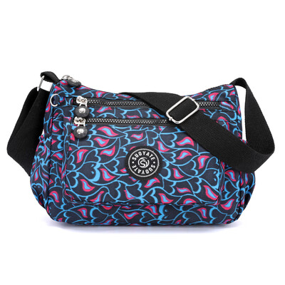 

Fashion printing cloth bag canvas womens messenger bag middle-aged mothers bag small bag bag womens bag