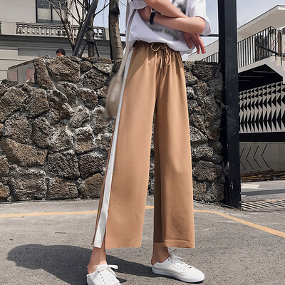 

Womens High Waist Slimming Wide-leg Pants Fashion Casual Loose Trousers Pants