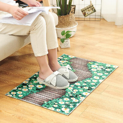 

Carpet Doormat Mat Stone Print Bath Rug Non-Slip Doormat Home Decorative Welcome Floor Mats