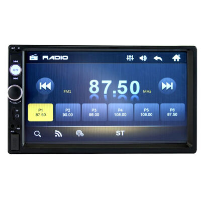 

7010B 2 Din Car Video Player 7 inch Touch Screen Multimedia MP5 Bluetooth FM Radio Player USB TF AUX Support