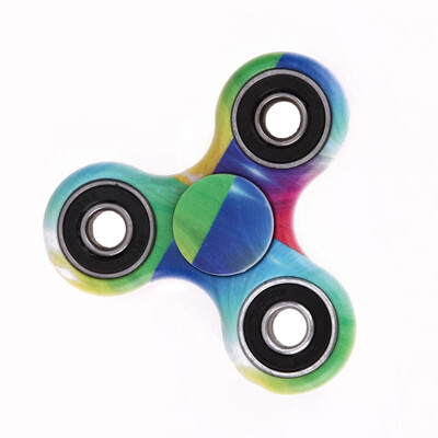 

Colorful Tri-Spinner Fidget Toys EDC Sensory Hand Fidget Spinners Toy