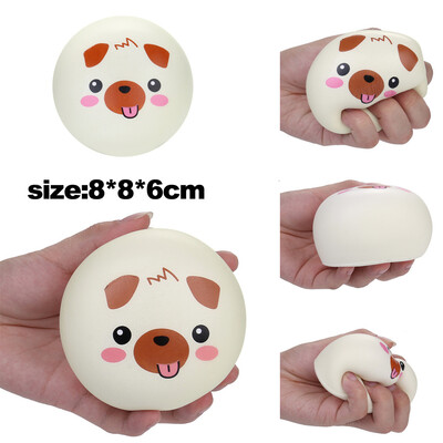 

YIWULA8cm Squishies Pink Pig Doughnut Slow Rising Squeeze Scented Stress Reliever Toys