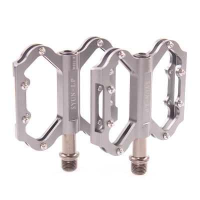 

Mountain Road Bike Pedals MTB Wide Aluminum Flat Platform Sealed Bearings