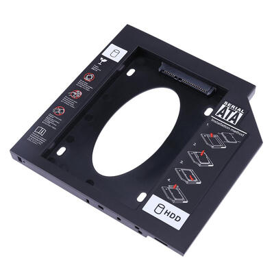 

Ultrathin 95mm Notebook PC CD Driver Slot 25inch HDD SSD Holder Bracket