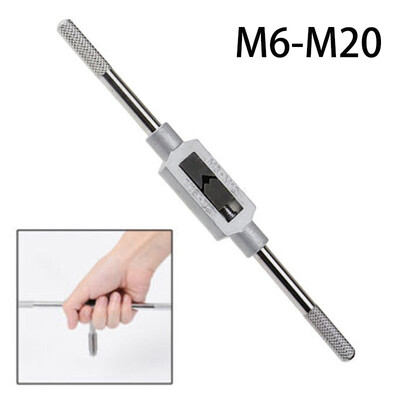 

Tap Wrench Holder Rachet Reamer Tap For M6 To M20 14 To 34 Threading 1pcs
