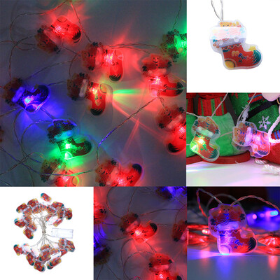 

Tailored Christmas Socks 30m 16 LED Lights Party Home Decor Outdoor Indoor Xmas Lamp