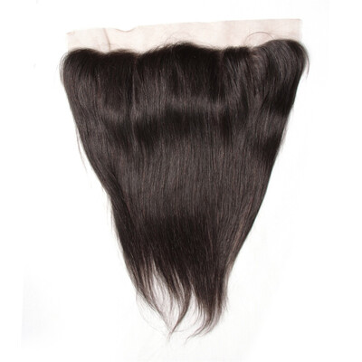 

UNICE HAIR Straight Brazilian Hair Lace Frontal 13"x4" Ear to Ear Free Part Lace Closure 1 Piece 100 Virgin Human Hair 10"-20"
