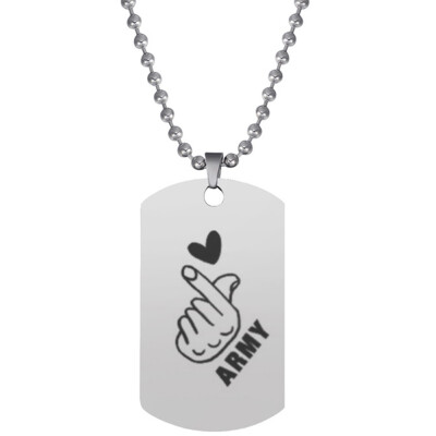 

Kpop Hip Hop Team Bangtan Boys BTS Army Pendant Necklace Hot Gift for Fans