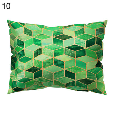 

Geometric Square Triangle Pillow Cover Cushion Case Home Car Sofa Hotel Decor
