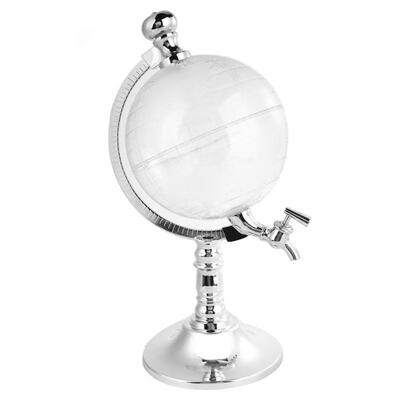 

Greensen World Globe Liquor Dispenser Beer Wine Beverage Storage