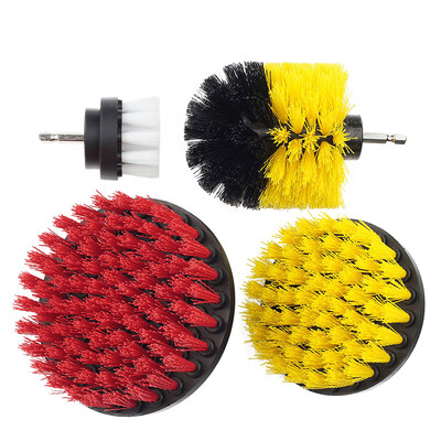 

〖Follure〗4Pcs Grout Power Scrubber Cleaning Brush Cleaner Combo Tool Kit