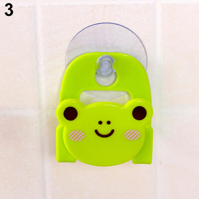 

Cartoon Animal Soap Sponge Suction Drying Holder Home Kitchen Bathroom Rack