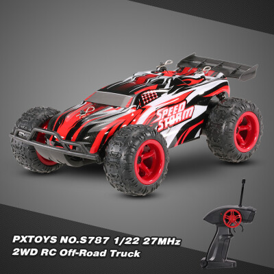 

Original PXTOYS NOS787 122 27MHz 2WD 20kmh Electric RTR Off-Road Truck Speed Racing RC Car