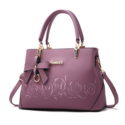 

2018 Envelope crossbody bag Famouse brand shoulder bag female flower Rose Printing handbag for women messenger bags