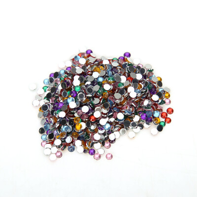 

Acrylic Nail Art Tips Gems Crystal Rhinestones Glitter DIY Nail Decoration