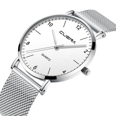 

Gobestart Luxury Watches Quartz Watch Stainless Steel Dial Casual Bracele Watch