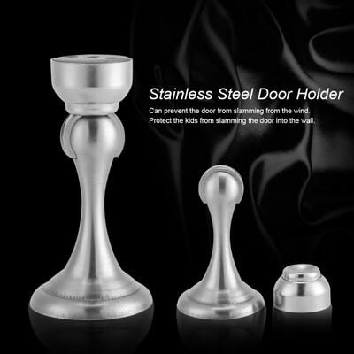 

Greensen Stainless Steel Door Magnetic Stop Stopper Holder Home Room Office Indoor