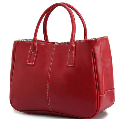 

Tailored Women Large Capacity Simple All-purpose Fashion Soft Leather Shoulder Bag Totes