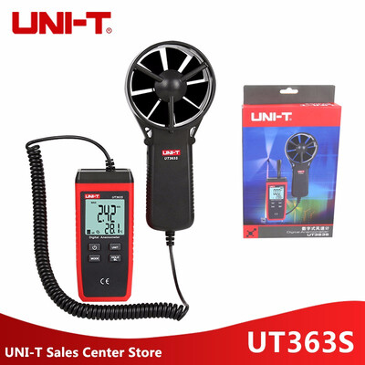 

UNI-T UT363S Mini Handheld LCD Digital Anemometer Air Velocity Temperature Tester
