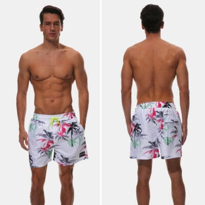 

Mens Cargo Beach Summer Board Swim Surf Shorts Casual Trousers With Pockets