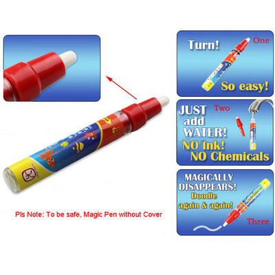 

YIWULADoodle Graffiti Writing Travel Water Drawing Mat Series With 1 Pen Drawing Sets