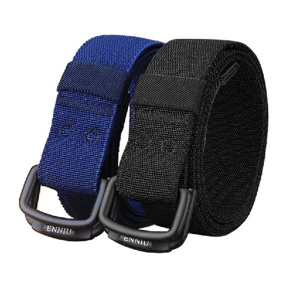 

2 Pack Men Women Belts 472 Inch Adjustable Webbing Belt for Camping Daily Casual