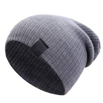 

Fashion Mens Women Beanie Knit Ski Cap Hip-Hop Winter Unisex Wool Hat 2018 UK