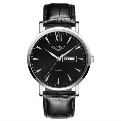 

GUANQIN GS19033 Simple Trend Business Casual Waterproof Watch