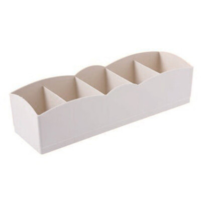 

5-grids Multi-purpose Underwear Storage Box Socks Storage Box Stackable Drawer