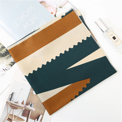 

Explosion models 50x50cm small square scarf female silk scarf Korean wild professional flight attendant small scarf decorative fashion small scarf