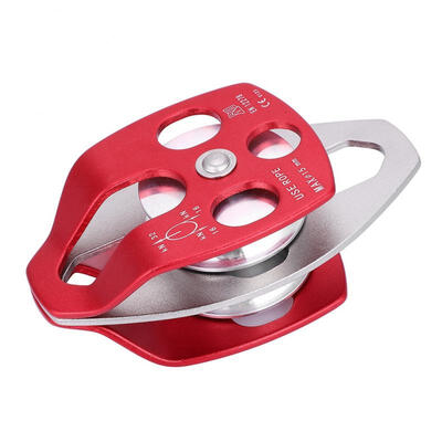 

Greensen Aluminium Magnesium Alloy Heavy Duty Single Swivel Rope Pulley Block Climbing Safety Equipment
