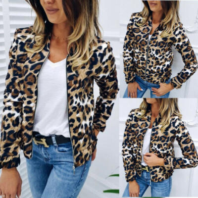 

Fashion Women Cool Solid Slim Biker Motorcycle Soft Zipper Short Coat Jacket