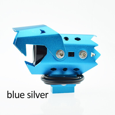 

1PCS 125W motorcycle headlights 12V auxiliary working lamp U8 U5 led motorbike spotlight accessories 12V moto DRL spot head light