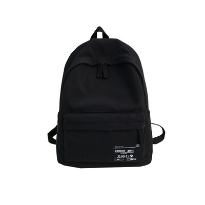 

Large capacity schoolbag female high school students double shoulder bag Korean version of ancient feeling of girls campus style i