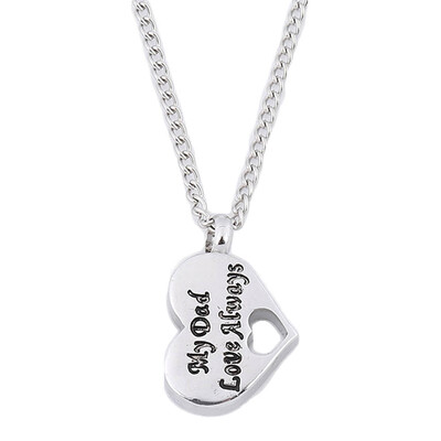 

1pc Hollow-out Heart Women Necklaceheart Pendant Necklaces